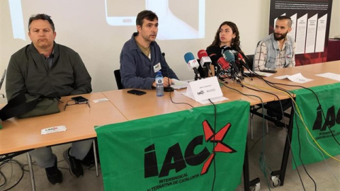 La roda de premsa de Riders X Derechos i la IAC. EUROPA PRESS. La roda de premsa de Riders X Derechos i la IAC. EUROPA PRESS.