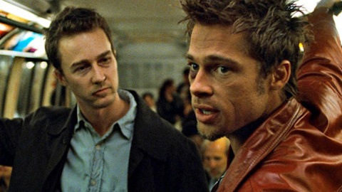 Brad Pitt y Edward Norton.