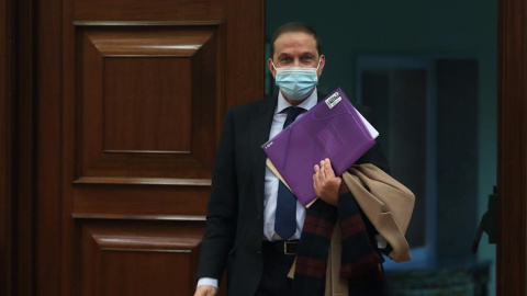 El periodista Miguel Ángel Sacaluga, comparece ante la Comisión Consultiva de Nombramientos de candidatos para la elección de los miembros del Consejo de Administración y del presidente de la Corporación RTVE, este martes en el Congreso de El periodista Miguel Ángel Sacaluga, comparece ante la Comisión Consultiva de Nombramientos de candidatos para la elección de los miembros del Consejo de Administración y del presidente de la Corporación RTVE, este martes en el Congreso de