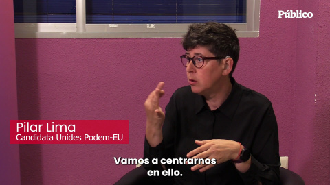 Pilar Lima: "La comunidad sorda está un poco distanciada, debemos animarle para que haya una participación política activa" Pilar Lima: "La comunidad sorda está un poco distanciada, debemos animarle para que haya una participación política activa"