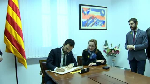 Roger Torrent: "Hoy hace 80 días que Oriol Junqueras está en prisión" Roger Torrent: "Hoy hace 80 días que Oriol Junqueras está en prisión"