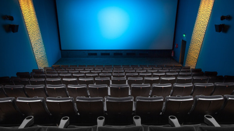 Una sala de cine, en una imagen de archivo Una sala de cine, en una imagen de archivo