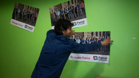 Jorge Suárez, candidato de Ferrol en Común, pertenece a Esquerda Unida.