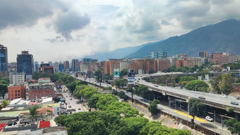 Vista panorámica de la capital de Venezuela, Caracas Vista panorámica de la capital de Venezuela, Caracas