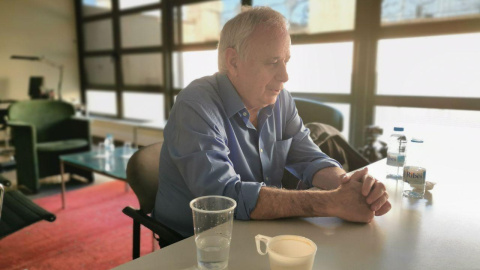 Ilan Pappé ha visitat Barcelona convidat per l'IEMed. QUERALT CASTILLO Ilan Pappé ha visitat Barcelona convidat per l'IEMed. QUERALT CASTILLO