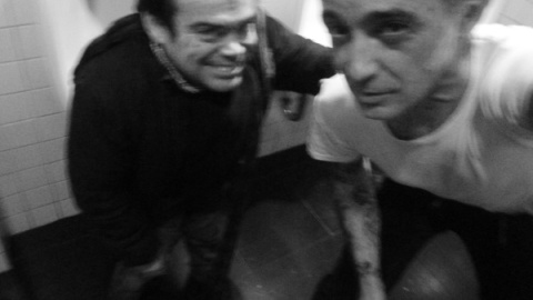 Esejambo, con Alberto García Alix. Esejambo, con Alberto García Alix.