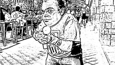 Antonio Mosquera, más conocido como Esejambo. / HENRIQUE MARIÑO Antonio Mosquera, más conocido como Esejambo. / HENRIQUE MARIÑO