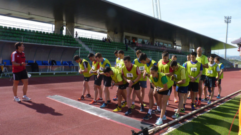 Una de las pruebas que tuvieron que realizar en Madrid los aspirantes a arbitrar el año que viene en Segunda B. /RFEF Una de las pruebas que tuvieron que realizar en Madrid los aspirantes a arbitrar el año que viene en Segunda B. /RFEF
