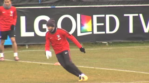 El Atlético de Madrid vuelve a los entrenamientos tras la debacle en Copa El Atlético de Madrid vuelve a los entrenamientos tras la debacle en Copa