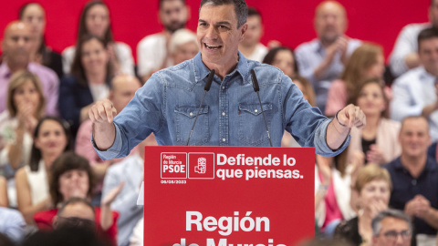 Pedro Sánchez mitin en Murcia Pedro Sánchez mitin en Murcia