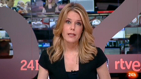 Captura de los informativos del canal 24 Horas de este viernes.- RTVE.ES Captura de los informativos del canal 24 Horas de este viernes.- RTVE.ES
