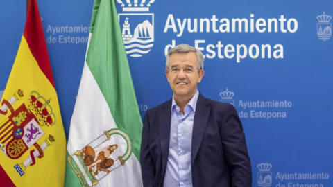 El alcalde de Estepona José María García Urbano. El alcalde de Estepona José María García Urbano.