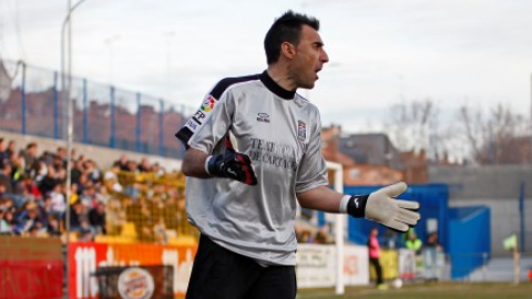 Juanma Barrero, exportero del Alcorcón. Juanma Barrero, exportero del Alcorcón.