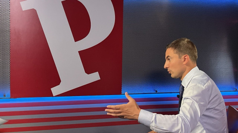 Juan Lobato, candidato a la Presidencia de la Comunidad de Madrid por el PSOE. — Jaime Morato Juan Lobato, candidato a la Presidencia de la Comunidad de Madrid por el PSOE. — Jaime Morato