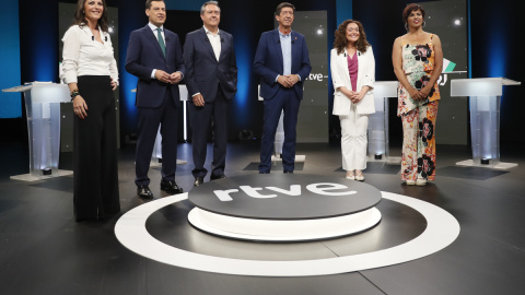 Primer debate de las elecciones andaluzas Primer debate de las elecciones andaluzas