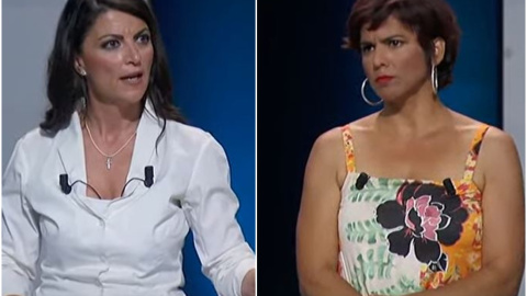 Teresa Rodríguez, a Macarena Olona: "Por el feminismo está usted aquí hoy" Teresa Rodríguez, a Macarena Olona: "Por el feminismo está usted aquí hoy"