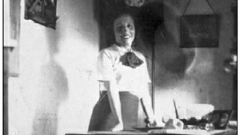 María Purificación Gómez González, alcaldesa de A Cañiza (Pontevedra), 1936