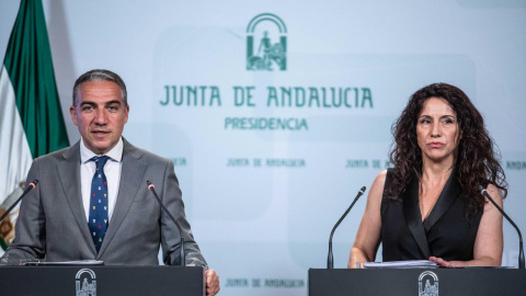 Elías Bendodo y Rocío Ruiz Elías Bendodo y Rocío Ruiz