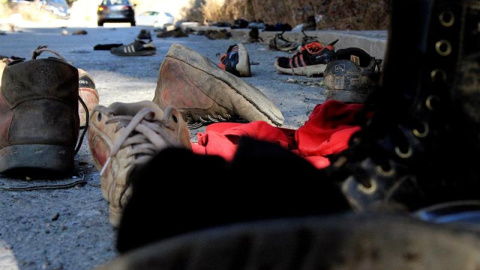El calzado en las calles de la ciudad/EFE