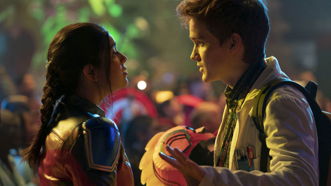 07/06/2022 Escena de la nueva serie juvenil de Marvel Studios. 07/06/2022 Escena de la nueva serie juvenil de Marvel Studios.