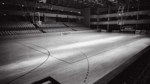 Polideportivo Antonio Magariños en el año 1971. Polideportivo Antonio Magariños en el año 1971.