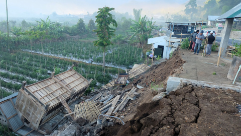 Daños causados por el terremoto de Indonesia en Lombok./REUTERS Daños causados por el terremoto de Indonesia en Lombok./REUTERS