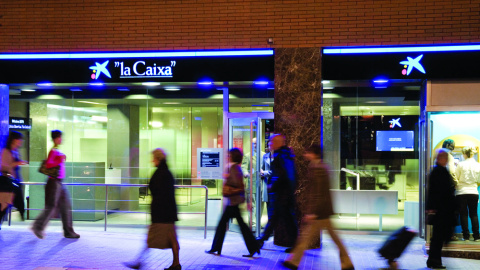 Una oficina de Caixabank. Una oficina de Caixabank.