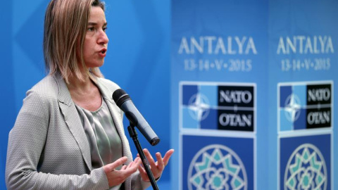 La alta representante de la Unión Europea, Federica Mogherini. - EFE La alta representante de la Unión Europea, Federica Mogherini. - EFE