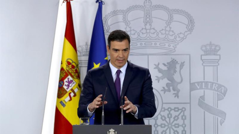 El presidente del Gobierno en funciones, Pedro Sánchez. - EFE El presidente del Gobierno en funciones, Pedro Sánchez. - EFE