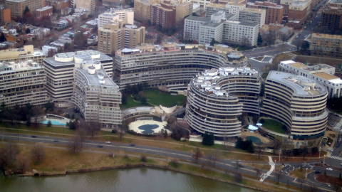 Vista del complejo Watergate, en Washington Vista del complejo Watergate, en Washington