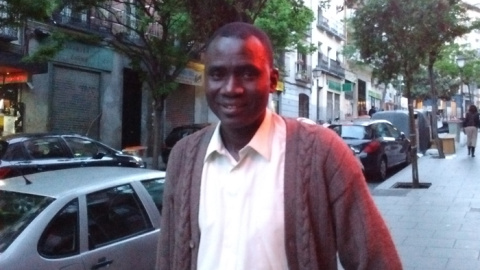 Assane Ka llegó a Barcelona en 1998, aunque reside en Madrid desde 2004. / HENRIQUE MARIÑO Assane Ka llegó a Barcelona en 1998, aunque reside en Madrid desde 2004. / HENRIQUE MARIÑO
