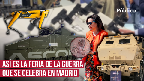 La industria de la guerra exhibe su arsenal en Madrid La industria de la guerra exhibe su arsenal en Madrid