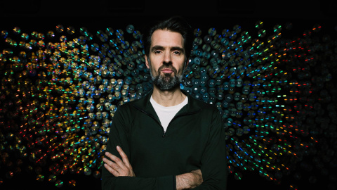 El artista Daniel Canogar.- GUILLERMO GUMIEL (Cortesía de la Sala Alcalá 31) El artista Daniel Canogar.- GUILLERMO GUMIEL (Cortesía de la Sala Alcalá 31)