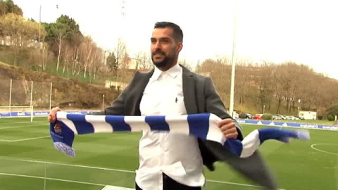 Moyá, presentado como nuevo portero de la Real Sociedad Moyá, presentado como nuevo portero de la Real Sociedad