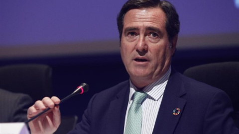 El presidente de la CEOE, Antonio Garamendi. / EUROPA PRESS - EDUARDO PARRA