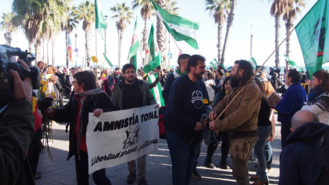 Marxa internacionalista organitrzada per 'With Catalonia' / Q.C. Cerezuela