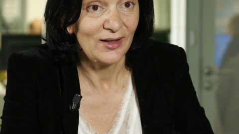 La responsable de Análisis Político y Programa de Podemos, Carolina Bescansa. EFE/Angel Diaz