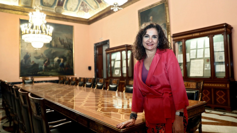 La ministra de Hacienda, María Jesús Montero.EFE/MARISCAL La ministra de Hacienda, María Jesús Montero.EFE/MARISCAL