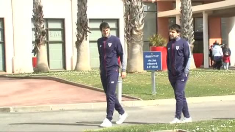 Ambiente tranquilo en Marsella antes del encuentro entre Olympique y Athletic Ambiente tranquilo en Marsella antes del encuentro entre Olympique y Athletic