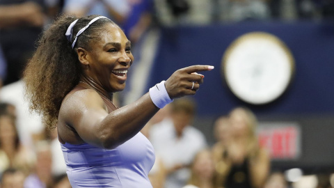 Serena Williams, en una final. / EFE/JOHN G. MABANGLO Serena Williams, en una final. / EFE/JOHN G. MABANGLO