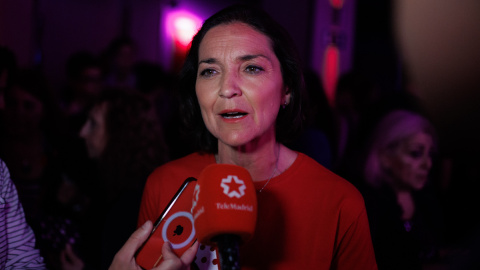 La candidata del PSOE a la Alcaldía de Madrid, Reyes Maroto, a 26 de mayo de 2023, en Madrid. La candidata del PSOE a la Alcaldía de Madrid, Reyes Maroto, a 26 de mayo de 2023, en Madrid.