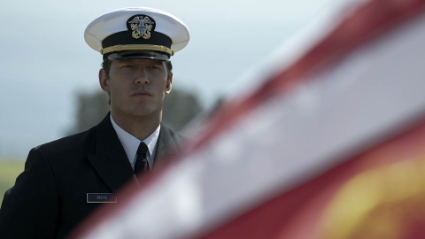 27/06/2022 Chris Pratt encarna a Peter Quill en 'La lista final'. 27/06/2022 Chris Pratt encarna a Peter Quill en 'La lista final'.