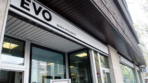 Oficina de Evo Banco. EUROPA PRESS Oficina de Evo Banco. EUROPA PRESS