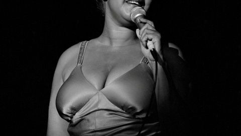 Aretha Franklin en una actuación en Las Vegas. / REUTERS