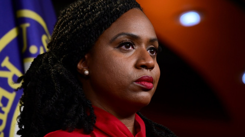 15.06.2019/ Ayanna Pressley habla durante la conferencia de Demócratas en el Congreso de Estados Unidos. REUTERS/Erin Scott