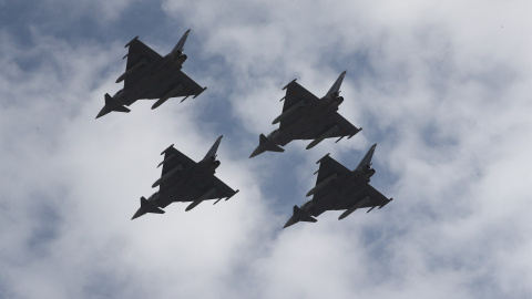 Formación de Eurofighters. EP Formación de Eurofighters. EP