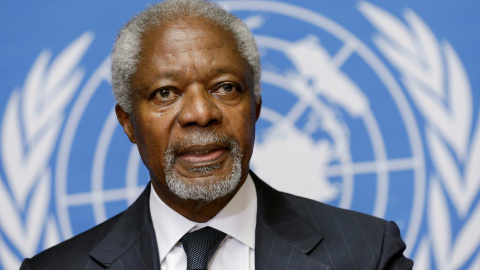 El ex secretario general de la ONU Kofi Annan. REUTERS/Denis Balibouse El ex secretario general de la ONU Kofi Annan. REUTERS/Denis Balibouse