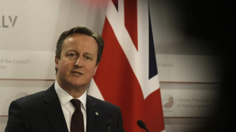El primer ministro británico David Cameron. - EFE El primer ministro británico David Cameron. - EFE