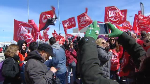 Huelga de los trabajadores de Amazon en Madrid Huelga de los trabajadores de Amazon en Madrid