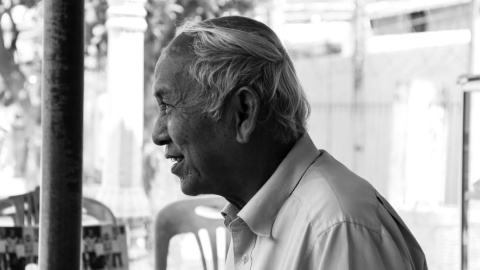 Chum Mey, superviviente de la S-21. - PAU GARCÉS